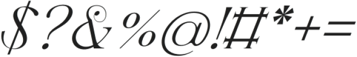 Ceciliany LightItalic otf (300) Font OTHER CHARS