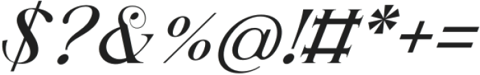 Ceciliany MediumItalic otf (500) Font OTHER CHARS