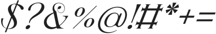 Ceciliany RegularItalic otf (400) Font OTHER CHARS