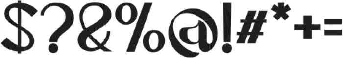 Cecision-Regular otf (400) Font OTHER CHARS