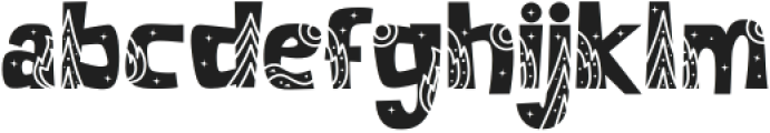 Cedar Heaven Decoration otf (400) Font LOWERCASE