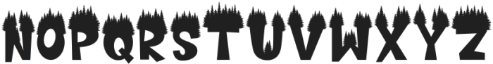 Cedar Heaven Forest otf (400) Font UPPERCASE