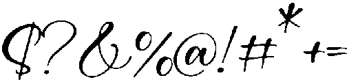Cedar otf (400) Font OTHER CHARS