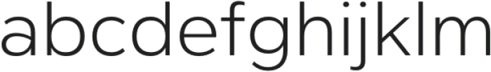 Cedora Light otf (300) Font LOWERCASE