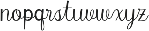Cedurio Regular otf (400) Font LOWERCASE