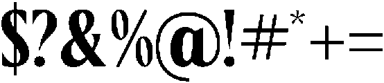 Ceganf otf (400) Font OTHER CHARS