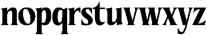 Ceganf otf (400) Font LOWERCASE