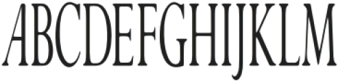 CeglarSerif otf (400) Font UPPERCASE