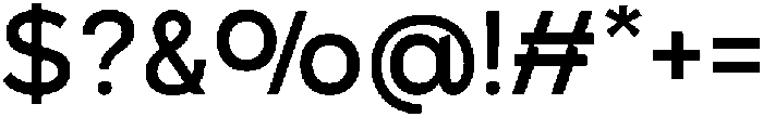 Cego-Regular otf (400) Font OTHER CHARS
