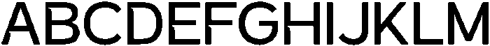 Cego-Regular otf (400) Font UPPERCASE