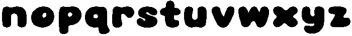 Cekido-Regular otf (400) Font LOWERCASE