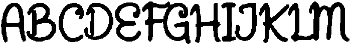 Ceko ttf (400) Font UPPERCASE