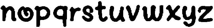 Ceko ttf (400) Font LOWERCASE