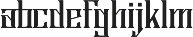 Celcias otf (400) Font LOWERCASE