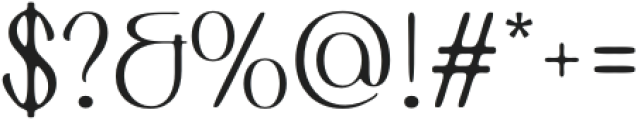 Celesia Drawn otf (400) Font OTHER CHARS