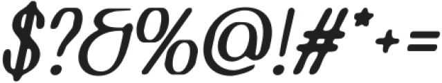 CelesiaBlur-Italic otf (400) Font OTHER CHARS