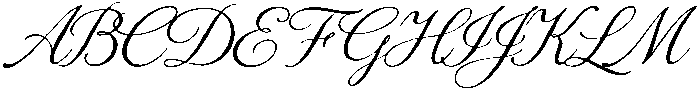Celeste Art Script otf (400) Font UPPERCASE