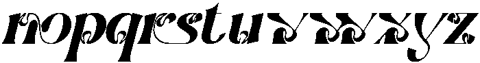 Celestial Planting Italic otf (400) Font LOWERCASE