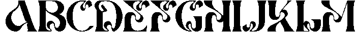 Celestial Planting Regular otf (400) Font UPPERCASE