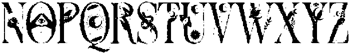 Celestial Regular otf (400) Font UPPERCASE