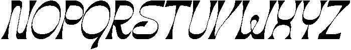 Celestial Revelation Italic otf (400) Font UPPERCASE