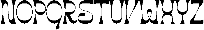 Celestial Revelation Regular otf (400) Font UPPERCASE