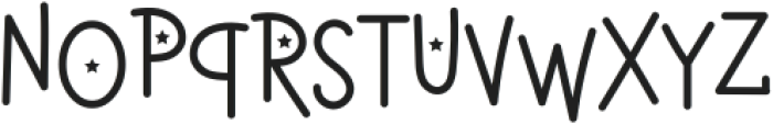 Celestial Stars Regular ttf (400) Font LOWERCASE