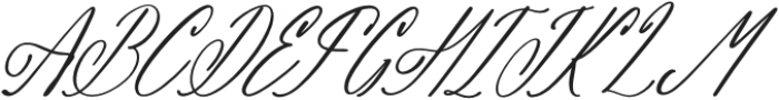 Celestialo Majestica Italic otf (400) Font UPPERCASE