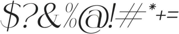 Celestira Italic otf (400) Font OTHER CHARS