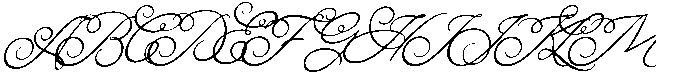 Celesty Script otf (400) Font UPPERCASE