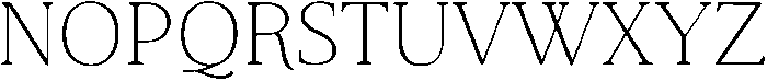 Celesty Thin Serif otf (100) Font UPPERCASE