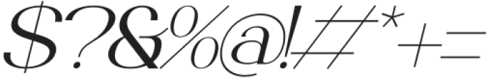 Celifto Legion Italic otf (400) Font OTHER CHARS