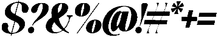 Celima Black Condensed Slanted otf (900) Font OTHER CHARS