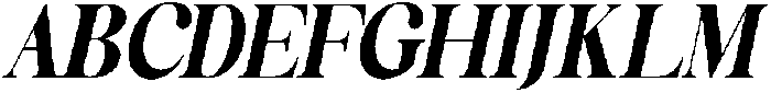Celima Black Condensed Slanted otf (900) Font