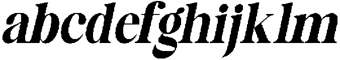 Celima Black Extra Condensed Slanted otf (900) FONT