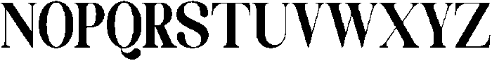 Celima Black Extra Condensed otf (900) Font UPPERCASE