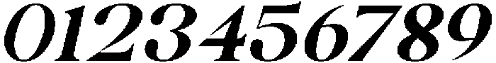 Celima Black Extra Expanded Slanted otf (900) Font OTHER CHARS