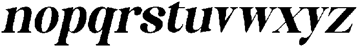 Celima Black Semi Condensed Slanted otf (900) Font LOWERCASE