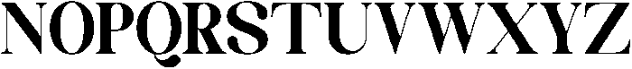 Celima Black Semi Condensed otf (900) Font UPPERCASE