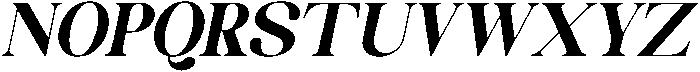 Celima Black Slanted otf (900) Font UPPERCASE
