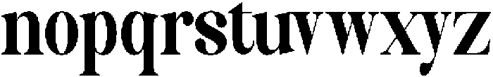 Celima Black Ultra Condensed otf (900) Font LOWERCASE