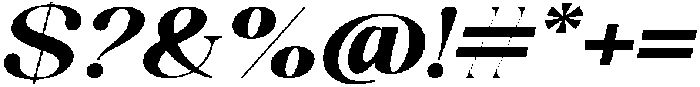 Celima Black Ultra Expanded Slanted otf (900) Font OTHER CHARS