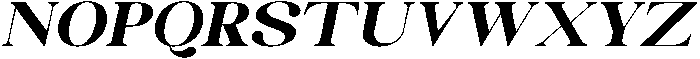 Celima Black Ultra Expanded Slanted otf (900) Font UPPERCASE