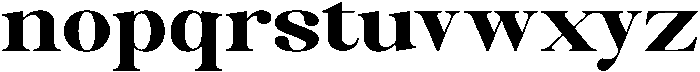 Celima Black Ultra Expanded otf (900) Font LOWERCASE