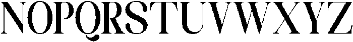Celima Bold Extra Condensed otf (700) Font UPPERCASE