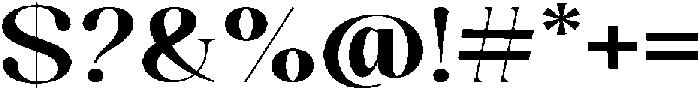 Celima Bold Extra Expanded otf (700) Font OTHER CHARS