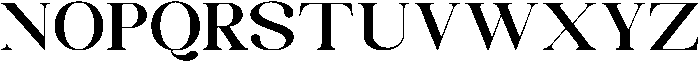 Celima Bold Extra Expanded otf (700) Font UPPERCASE