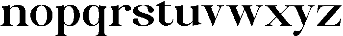 Celima Bold Extra Expanded otf (700) Font LOWERCASE