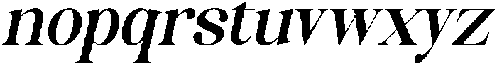 Celima Bold Semi Condensed Slanted otf (700) Font LOWERCASE
