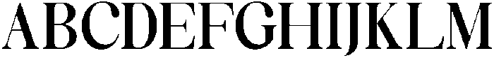 Celima Bold Semi Condensed otf (700) Font UPPERCASE